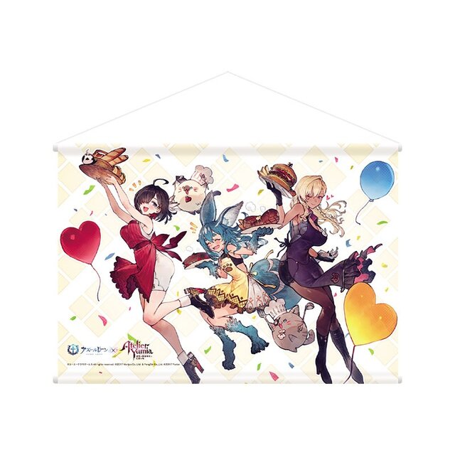 ライザの着せ替えイラストも復刻！『アズレン』×『ユミアのアトリエ