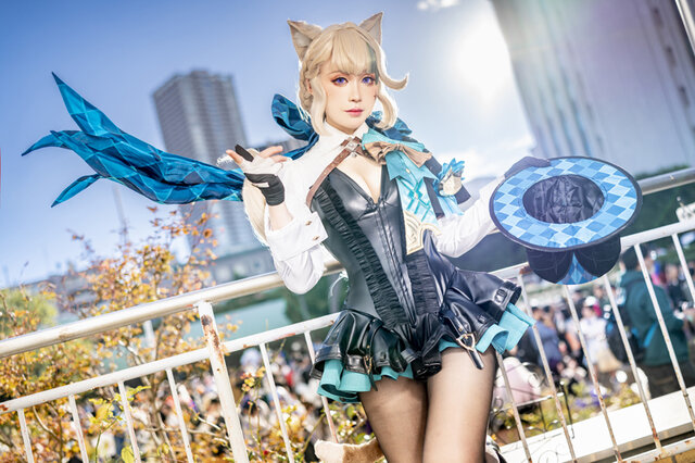 原神 リネット コスプレ KFCコラボ 原神 リネット KFC ケンタッキーコラボ コスプレ 衣装 猫と三丁目