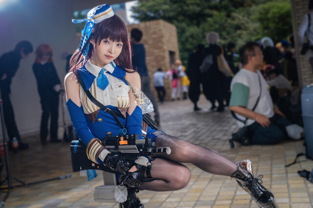 コスプレ】『NIKKE』マリアンのスタイルが良すぎ！『原神』刻晴や