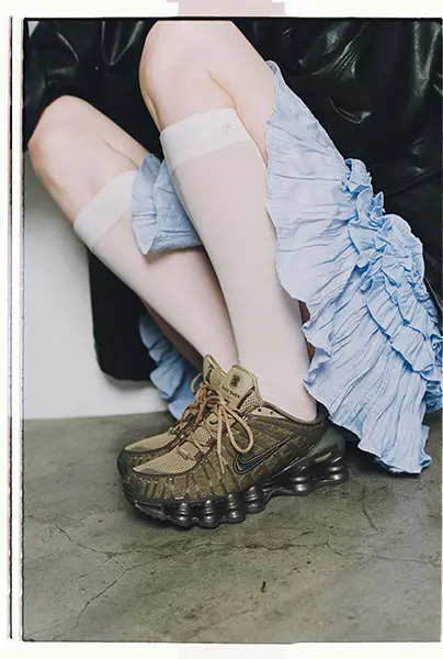 Nike Women's Shox TL Khaki