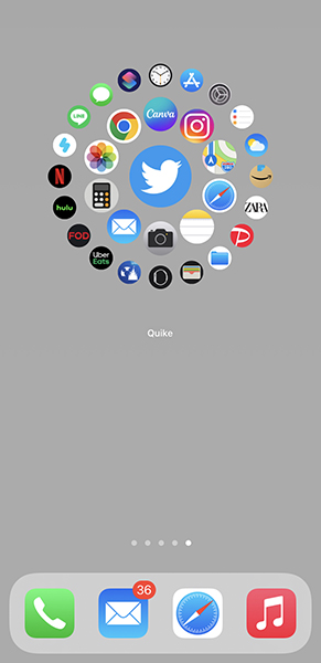 見慣れたホーム画面をガラッとイメチェン アイコンを円状に配置できるアプリ Quike Widget が凄いって噂 22年4月29日 エキサイトニュース