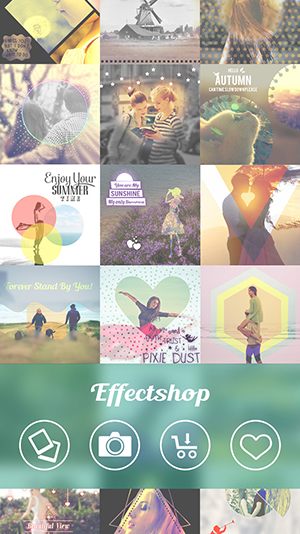 フレームを駆使したオシャレな写真加工ができるアプリ Effectshop 15年5月23日 エキサイトニュース