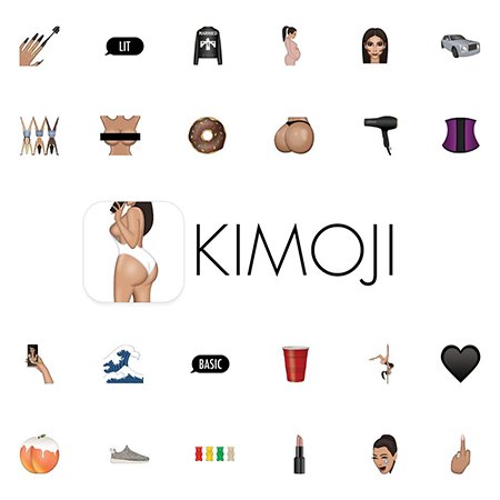 キム カーダシアンの絵文字 Kimoji がセクシーすぎて使い方に迷う 15年12月22日 エキサイトニュース