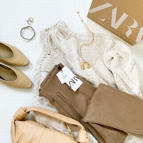 Zaraさん さすが分かってる 大人気のハイウエストパンツからスエード素材が登場 これで冬も美脚を死守です 年12月25日 エキサイトニュース