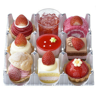 苺のプチセレクション 紅ほっぺスイーツもお楽しみ 銀座コージーコーナーで 苺フェア がスタートします 21年1月8日 エキサイトニュース