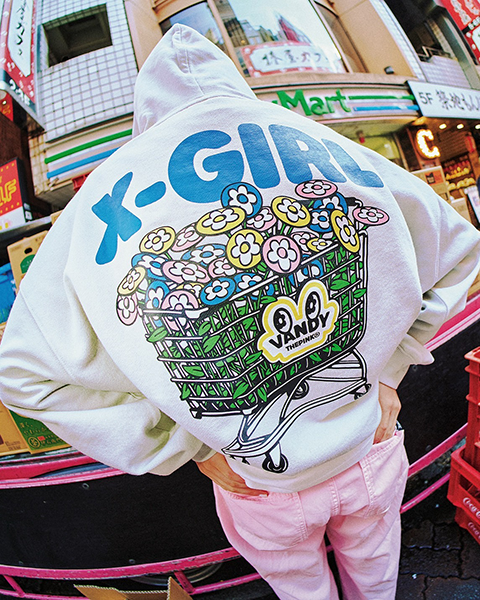 あのKPOPアイドルも注目のブランド「VANDY THE PINK」とX-girlがコラボ 