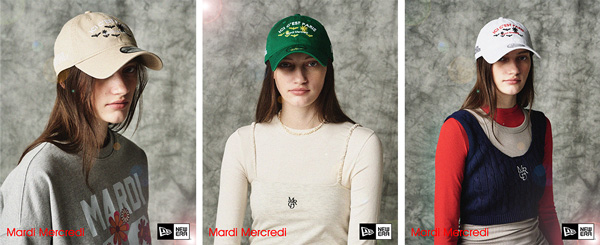 すでに再入荷待ち発生！「Mardi Mercredi×NEW ERA」のハイセンスな