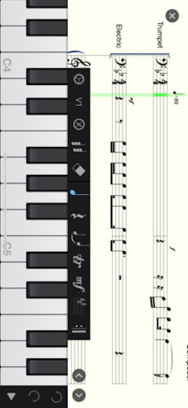 今日の無料アプリ 120円 無料 ピアノを弾くだけで楽譜作成 ピアノ ピアノ 楽譜 作曲家 他 2本を紹介 ローリエプレス