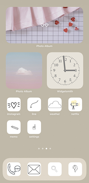 ホーム画面をかわいく便利に整えられる 日本語で操作可能なおすすめウィジェット対応アプリ4つまとめました ローリエプレス
