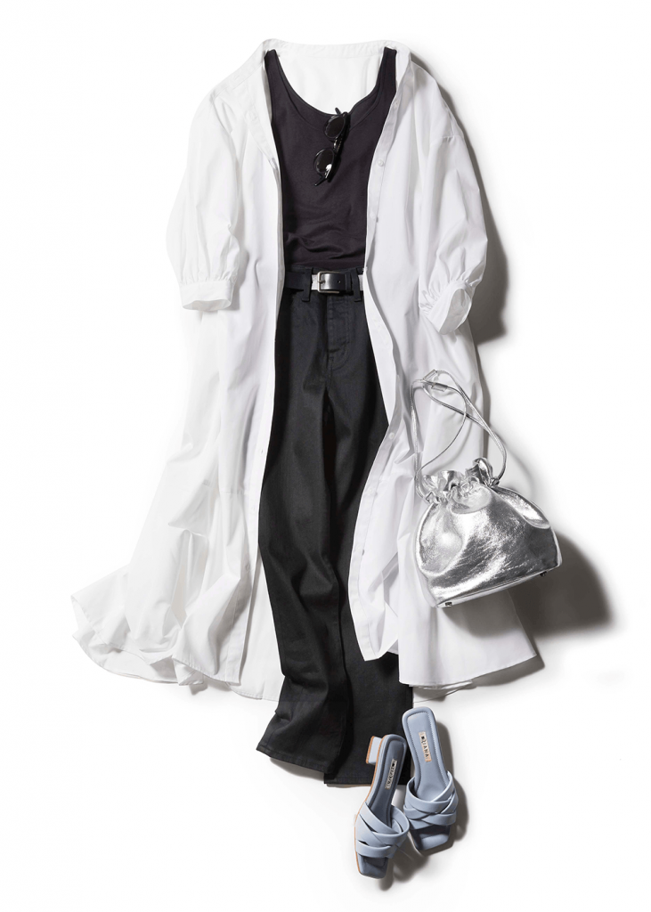 全身gu ユニクロで 梅雨の 大人モノトーンコーデ 白ワンピを着回し ローリエプレス 全身gu ユニクロで 梅雨の 大人モノトーンコーデ 白ワンピを着回し ローリエプレス