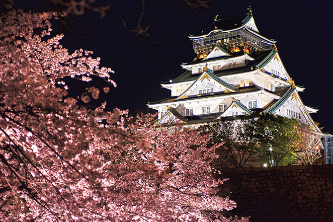 夜桜デートに ライトアップがおすすめの 花見名所 10選 関西 中国 四国 ローリエプレス
