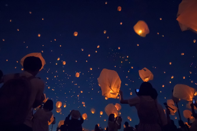 日本最大級の 七夕スカイランタン祭り が神戸 東京会場で開催 夜空に願いを込めて 19年6月15日 エキサイトニュース