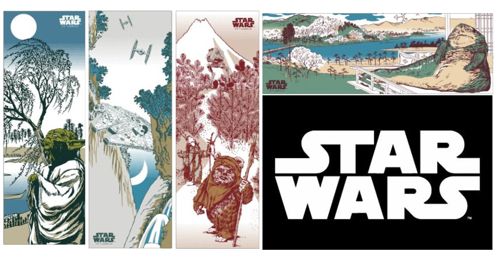 まるで江戸時代の妖怪画！スター・ウォーズの人気キャラがモチーフの