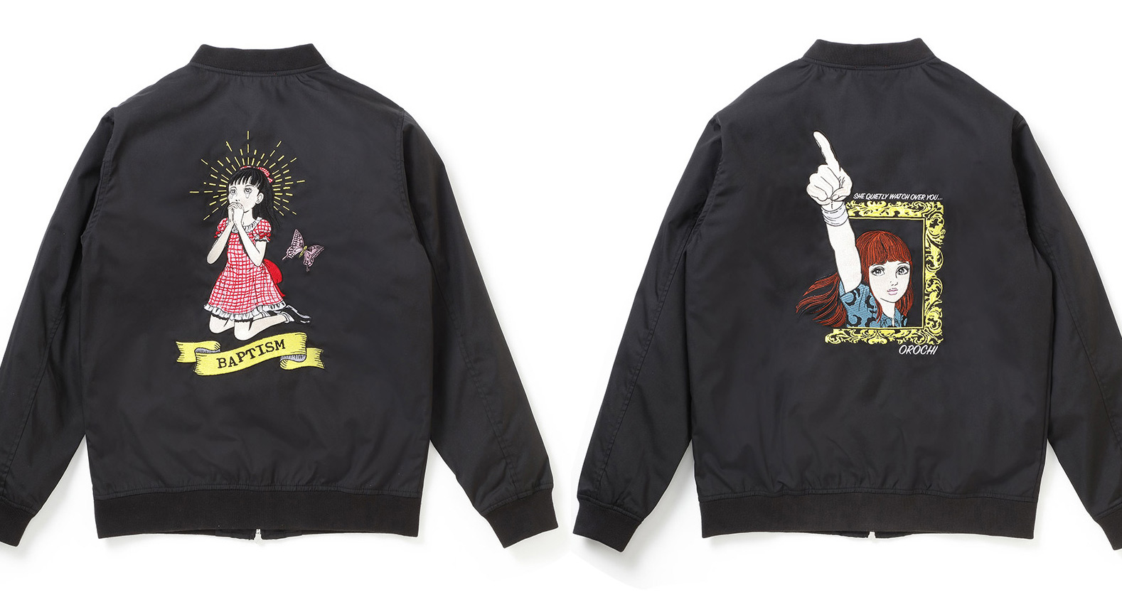 この作風やっぱ堪んない 楳図かずおの名作 洗礼 おろち の記念ブルゾンが最高すぎる 19年11月14日 エキサイトニュース
