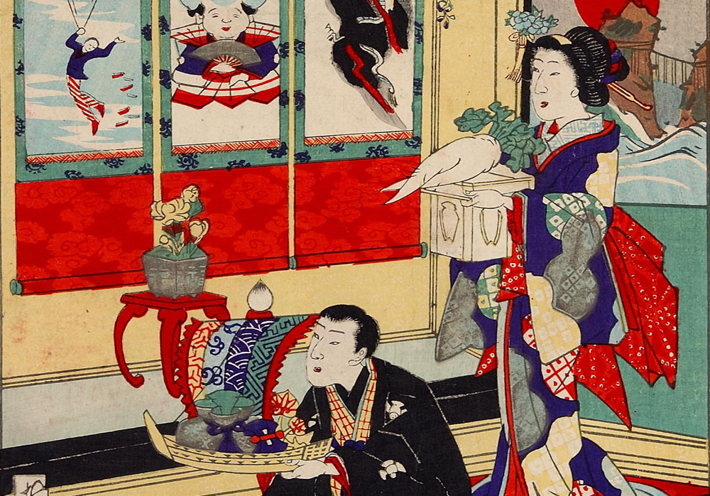 福」を呼び込め！陰陽道から生まれた幸運を祝う浮世絵「有卦絵」とは