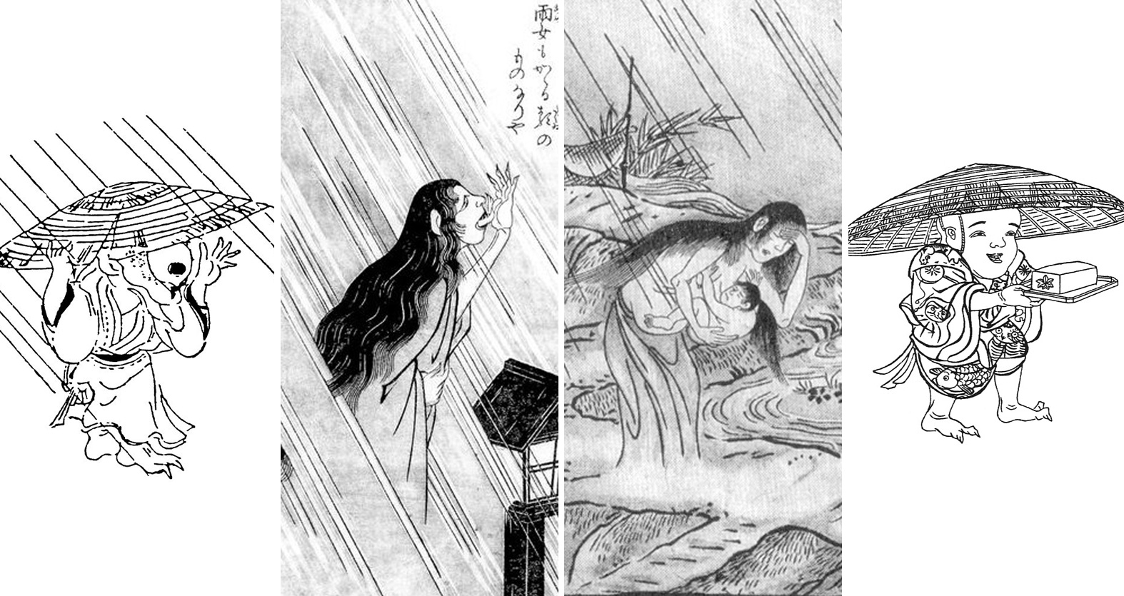 いよいよ梅雨入り 姑獲鳥 うぶめ や雨女など 雨を背負って現れる妖怪たちにご注意を 年6月11日 エキサイトニュース