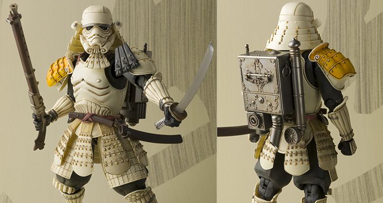 カッコいいじゃないっ スターウォーズのサンドトルーパーが鉄砲足軽のフィギュアで発売 15年8月27日 エキサイトニュース