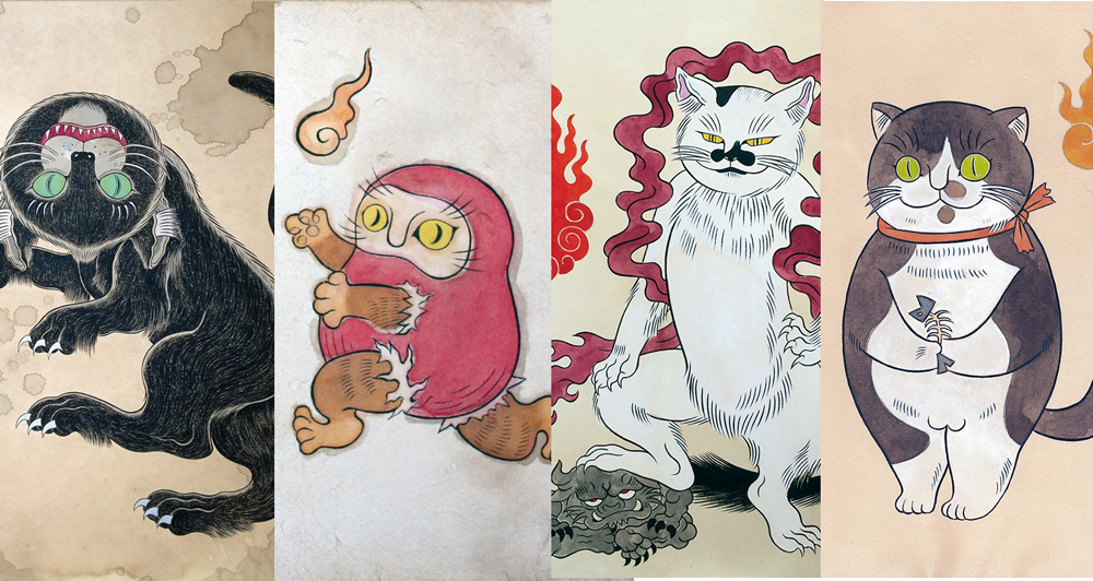 とてもキュートな妖怪たち 独自の絵画世界を繰り広げる石黒亜矢子さんの妖怪画がステキ 15年9月7日 エキサイトニュース