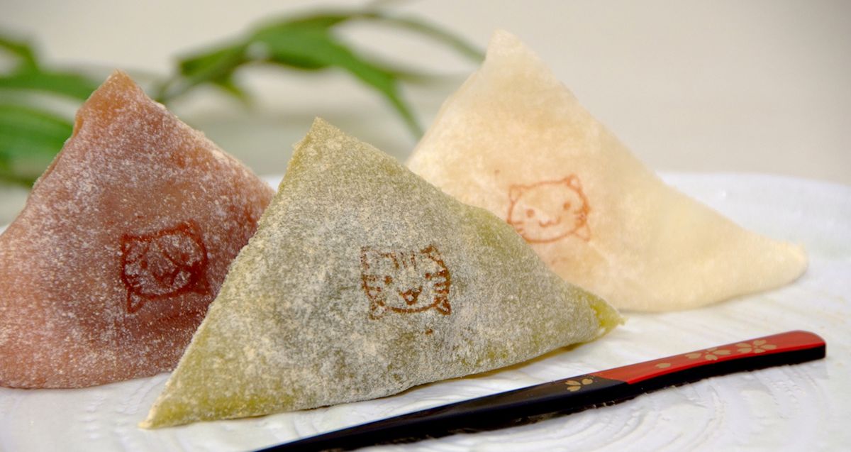 お土産にいい 京都の生八つ橋と猫カフェのコラボでニャンとも可愛い 生にゃつはし 限定発売 15年9月19日 エキサイトニュース