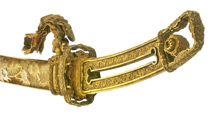 金メッキ違〜うっ！国宝・金地螺鈿毛抜形太刀には極めて珍しい高純度の