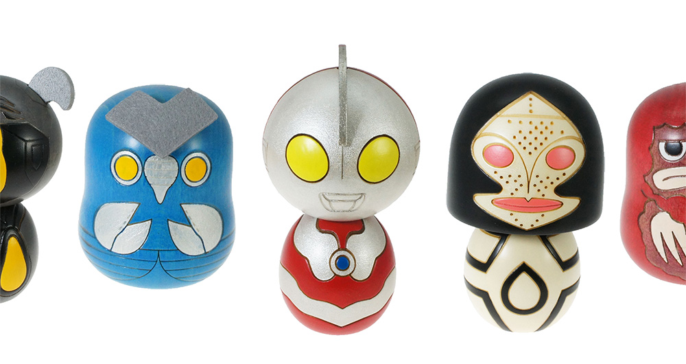キャワイィ〜ッ！ウルトラマンと「卯三郎こけし」がコラボで丸っとした