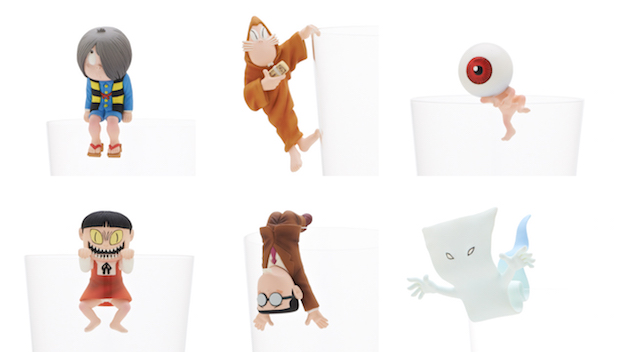目玉おやじは茶碗のフチに コップのフチに飾るゲゲゲの鬼太郎ミニフィギュア登場 17年5月15日 エキサイトニュース