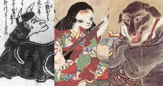 犬や猫 狸や狐などなど 知れば知るほど興味深い 動物妖怪の世界 17年7月7日 エキサイトニュース