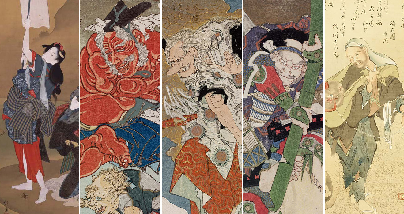 似すぎて微笑ましい♪葛飾北斎の門人・魚屋北渓の「北渓漫画」が北斎
