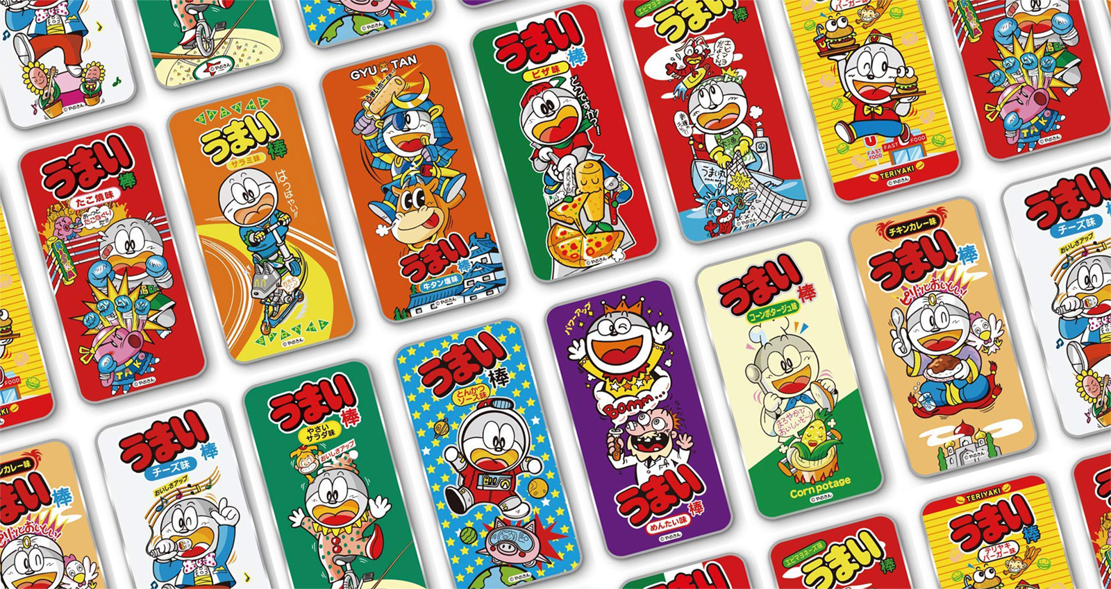 これは美味しそう うまい棒 16種類のフレーバーが可愛い公式スマホケースになった 18年10月25日 エキサイトニュース