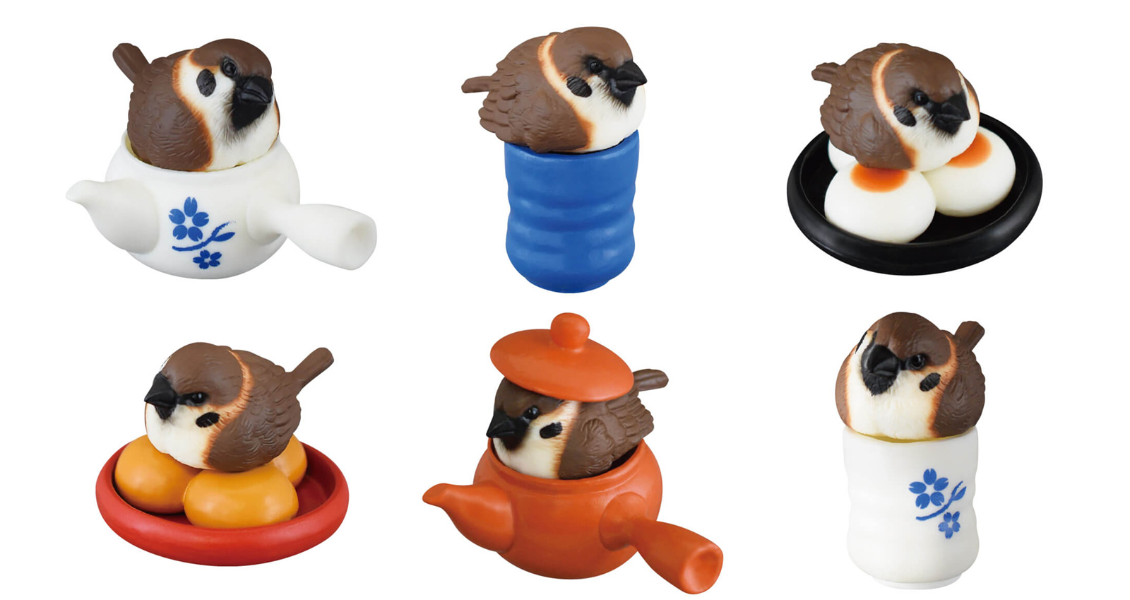 ふっくらすずめにほっこり 可愛いすずめのミニフィギュア 和すずめ 19年1月21日 エキサイトニュース