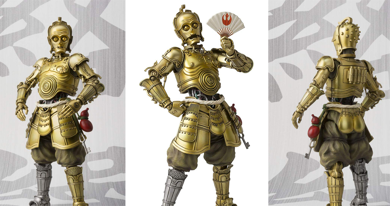 ちょんまげもお似合い♪スター・ウォーズ「C-3PO」が甲冑姿のフィギュアになった！ (2019年2月9日) - エキサイトニュース