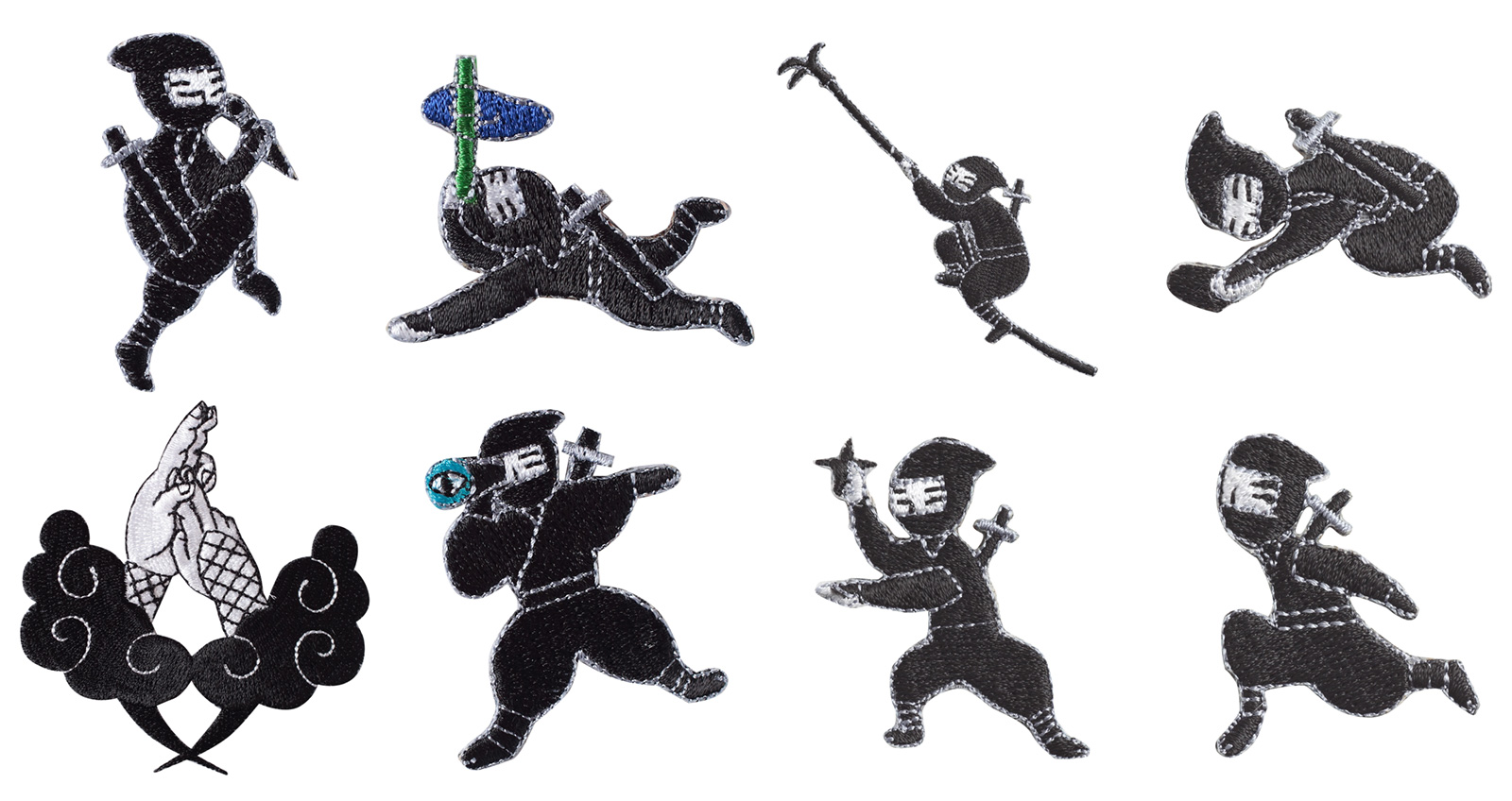 ニンニン 自慢の忍術を披露する忍者がキュートなワッペンになりました 19年3月2日 エキサイトニュース