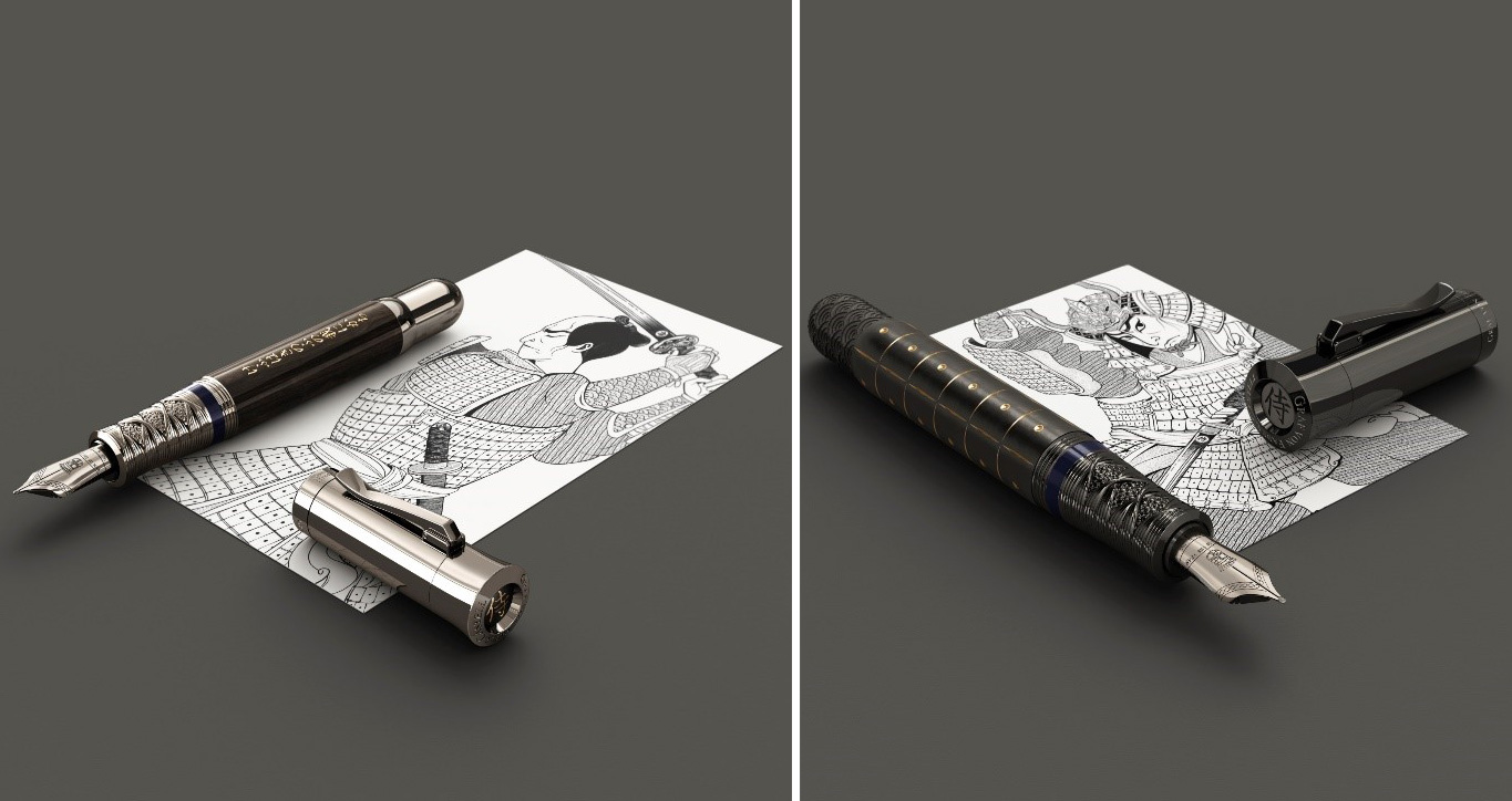 侍の美が随所に 剣豪 宮本武蔵がテーマのプレミアム万年筆 ペン オブ ザ イヤー19サムライ 19年5月14日 エキサイトニュース