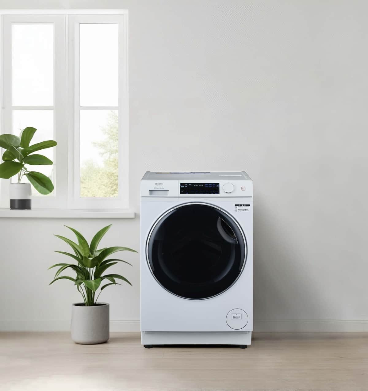 ヤマダのドラム式洗濯乾燥機「RORO」に大容量12kg ヒートポンプ乾燥