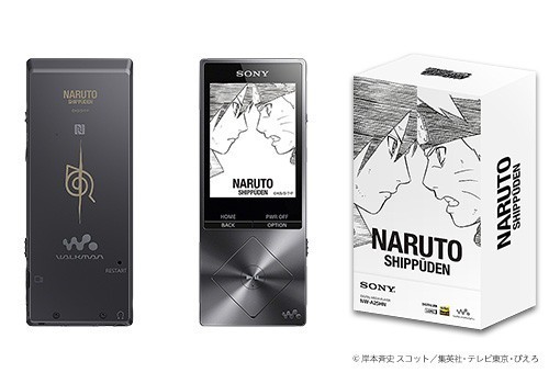 アニメ Naruto とコラボ ウォークマンとヘッドホンの記念モデル 16年7月23日 エキサイトニュース