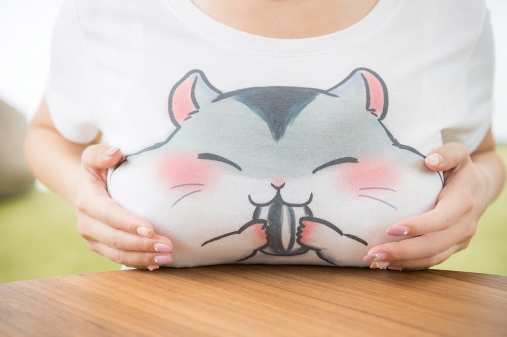 これは けしからん パンパンのハムスターに 妄想 膨らむ ほおぶくろtシャツ 2017年12月1日 エキサイトニュース