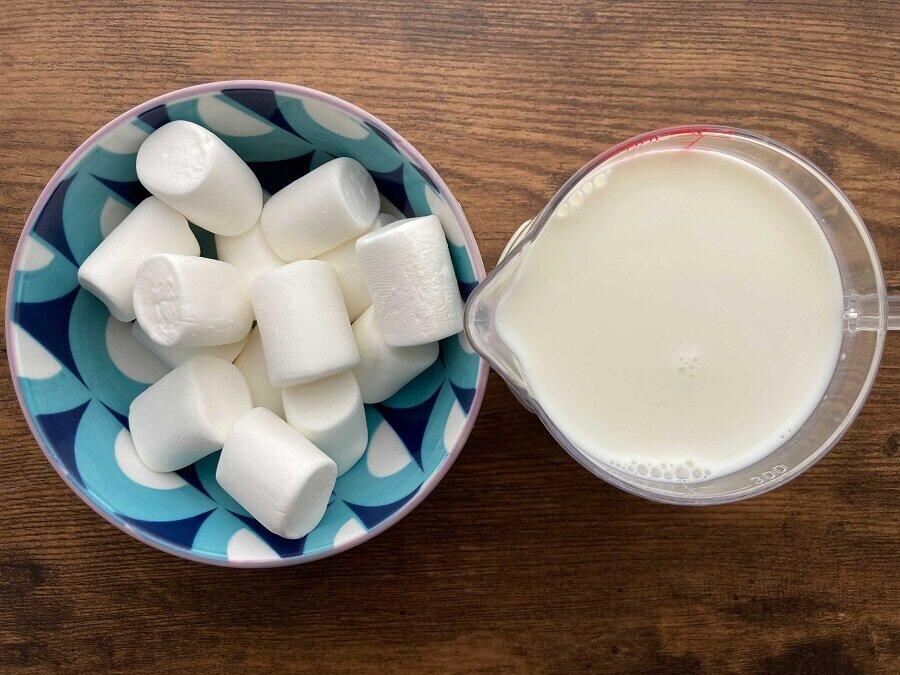マシュマロと牛乳で超簡単 ミルクプリン 溶かして混ぜて固めるだけ 21年5月21日 エキサイトニュース