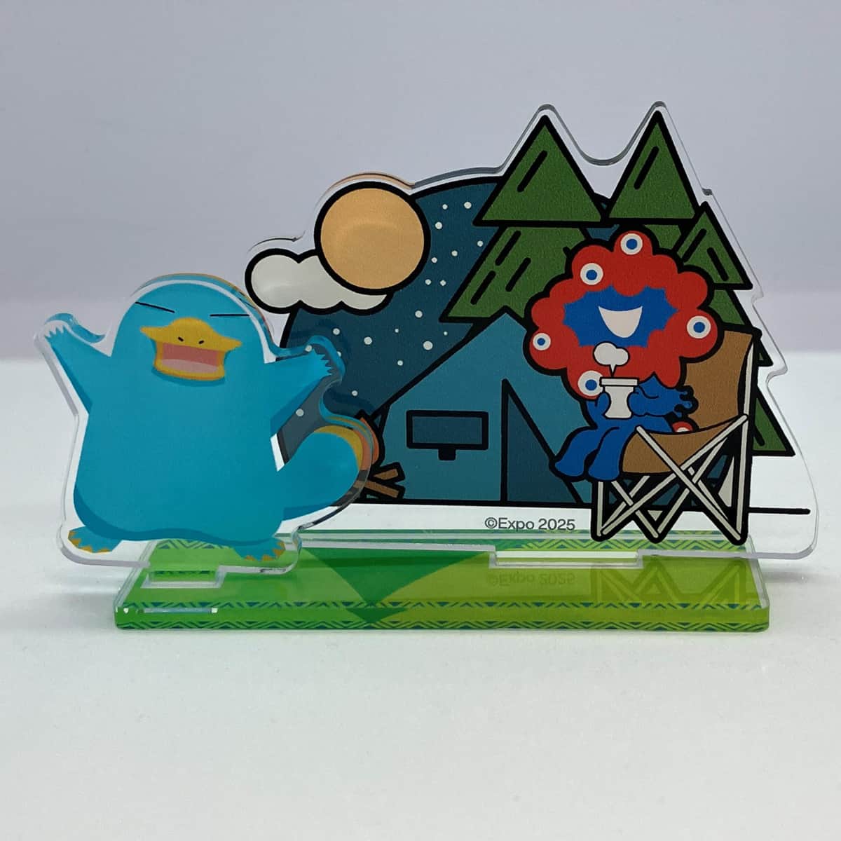 イコちゃん＆ミャクミャクがアクスタに JR西がコラボグッズ第2弾 (2025