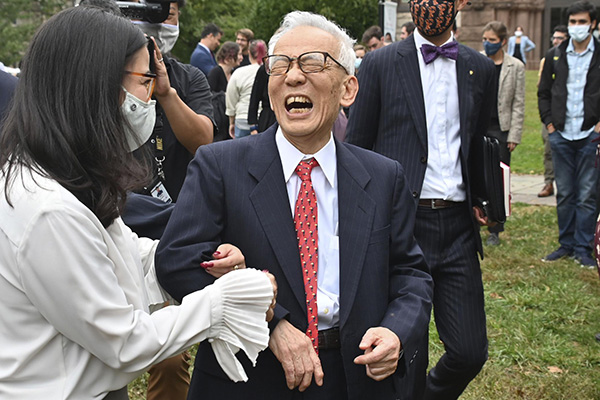 ノーベル賞 真鍋淑郎さん 妻語る結婚60年の軌跡 フルーツパーラーでお見合いを 21年10月13日 エキサイトニュース