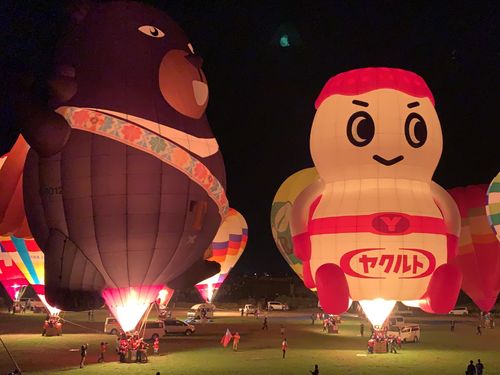 台湾観光局マスコット オーション 熱気球に変身 佐賀バルーンフェス 19年11月4日 エキサイトニュース