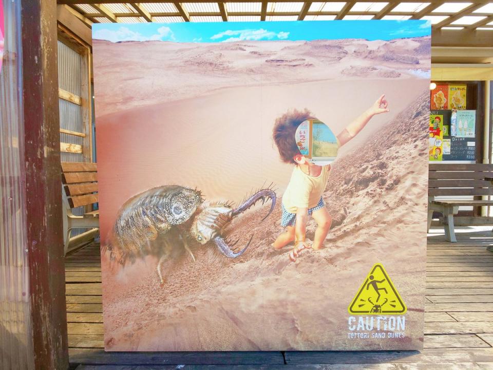地獄みたい トラウマになる 鳥取砂丘の顔出しパネルがめっちゃ攻めてる 19年10月10日 エキサイトニュース