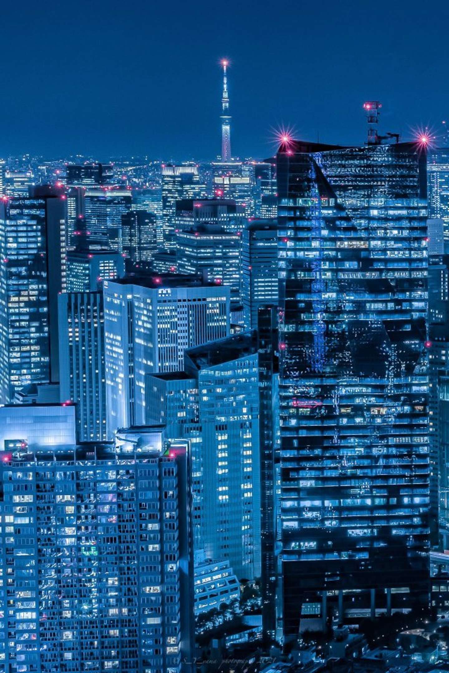 未来の世界を見てるみたい メタリックに輝く 東京の夜 が超絶クールでかっこいい 21年12月18日 エキサイトニュース
