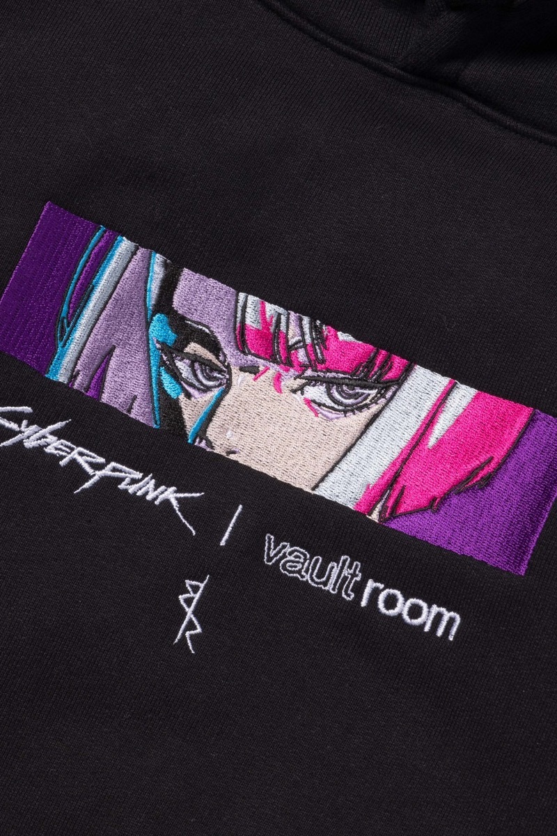 アイボリー×レッド VAULTROOM × CYBERPUNK LUCY TEE