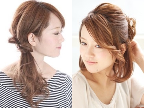 いつものパーマに一工夫 パーマヘアのアレンジのやり方 2014年10月3