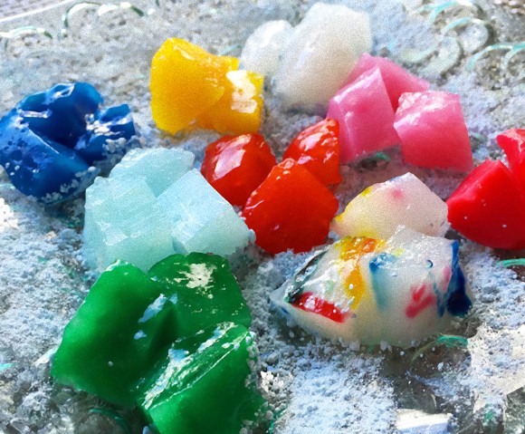 溢れる清涼感 モチっとシュワシュワ カラフルポップ 視覚も味覚も楽しめるサイダーラムネわらび餅の作り方 ネトメシ 16年9月12日 エキサイトニュース