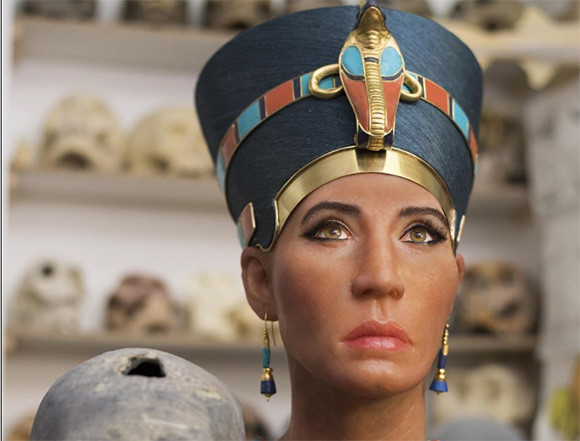 これが絶世の美女と噂された古代エジプト王妃 ネフェルティティ のご尊顔か 3dスキャンで再現された3400年前のミイラの姿 18年2月14日 エキサイトニュース