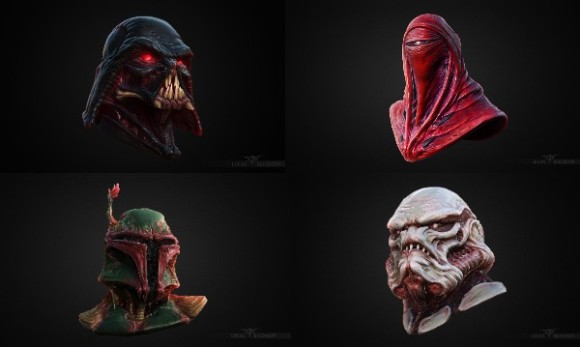 ダース ベイダーやストームトルーパーをエイリアン化 スター ウォーズ キャラのヘルメットをきわものに仕上げてみた 18年7月25日 エキサイトニュース