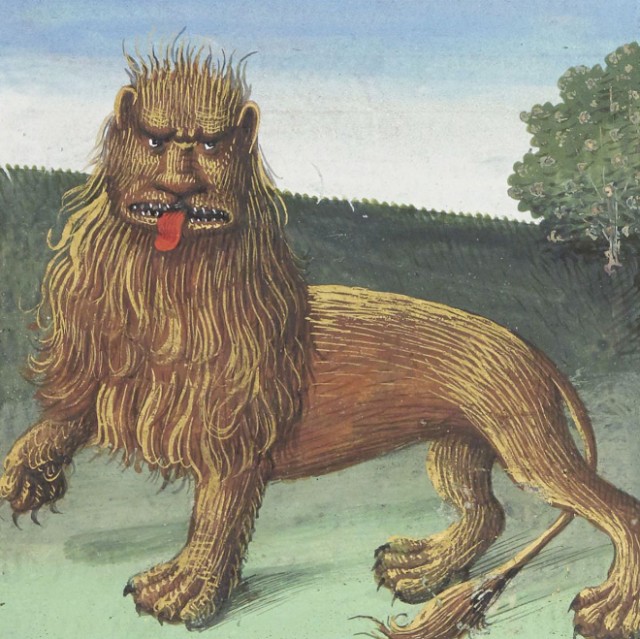 中世の芸術家が伝聞と想像で描いたライオンの絵 21年2月2日 エキサイトニュース