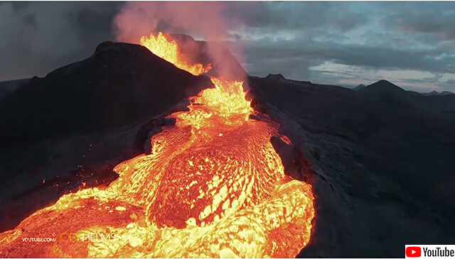 火山噴火口の臨場感あふれる映像を撮影していたドローン そのまま火山にドボーンと突っ込んでしまう 21年6月4日 エキサイトニュース