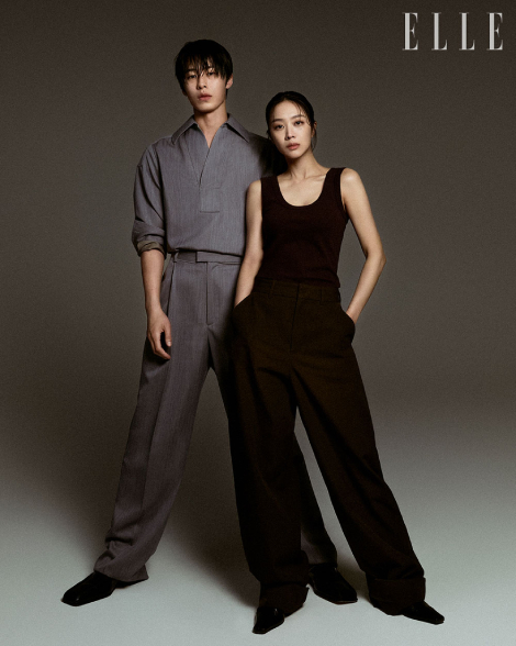 チョ・ボア＆イ・ジェウク 直筆サイン「呑金/タングム」スチール写真 イ・ジェウク＆チョ・ボア、『呑金/タングム』カップルの“シックな魅力